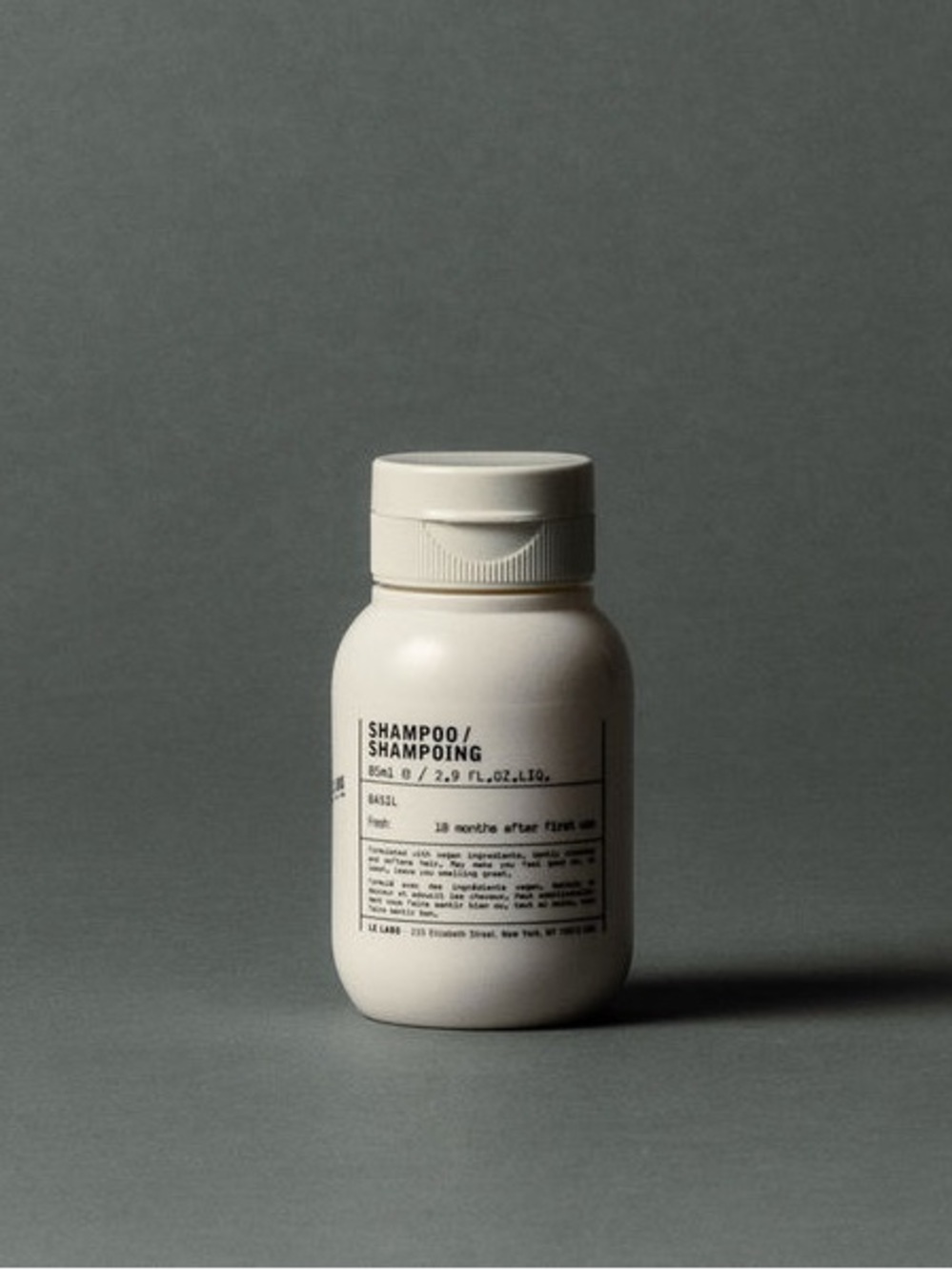 Le Labo Basil Shampoo Travel Size 2.9oz / 85ml, Brand New & Sealed